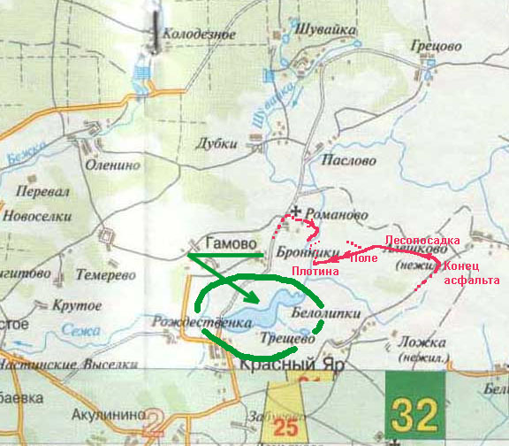 Товарково тульская область карта